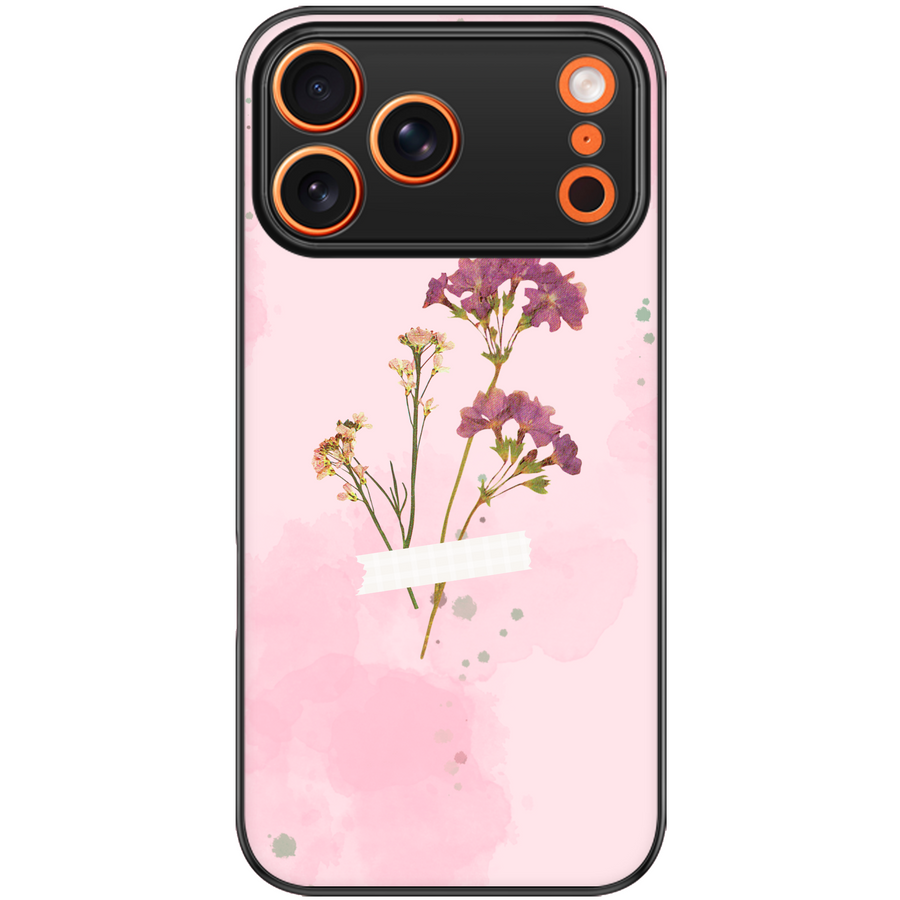 Pink Floral Aesthetic Phone Case