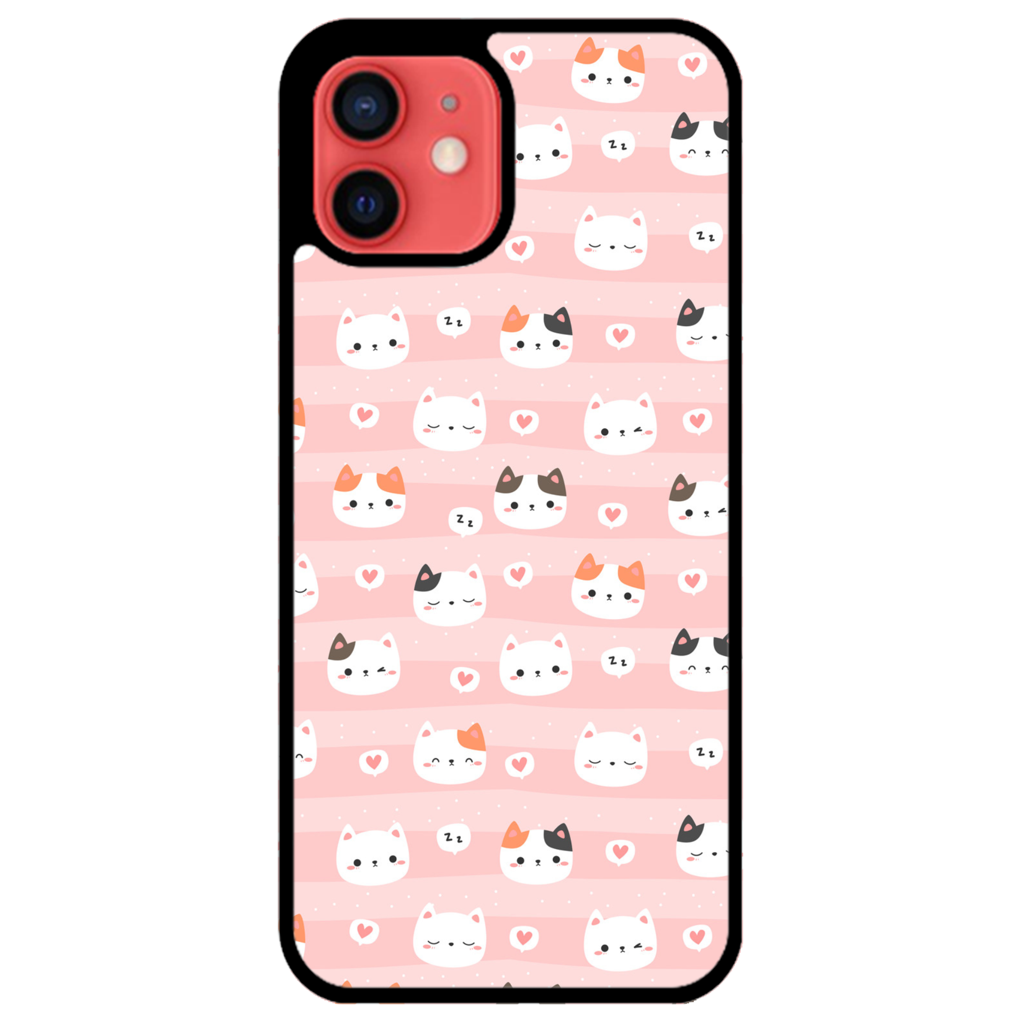 Bow Kittens Glossy Phone Case | Winky Cats