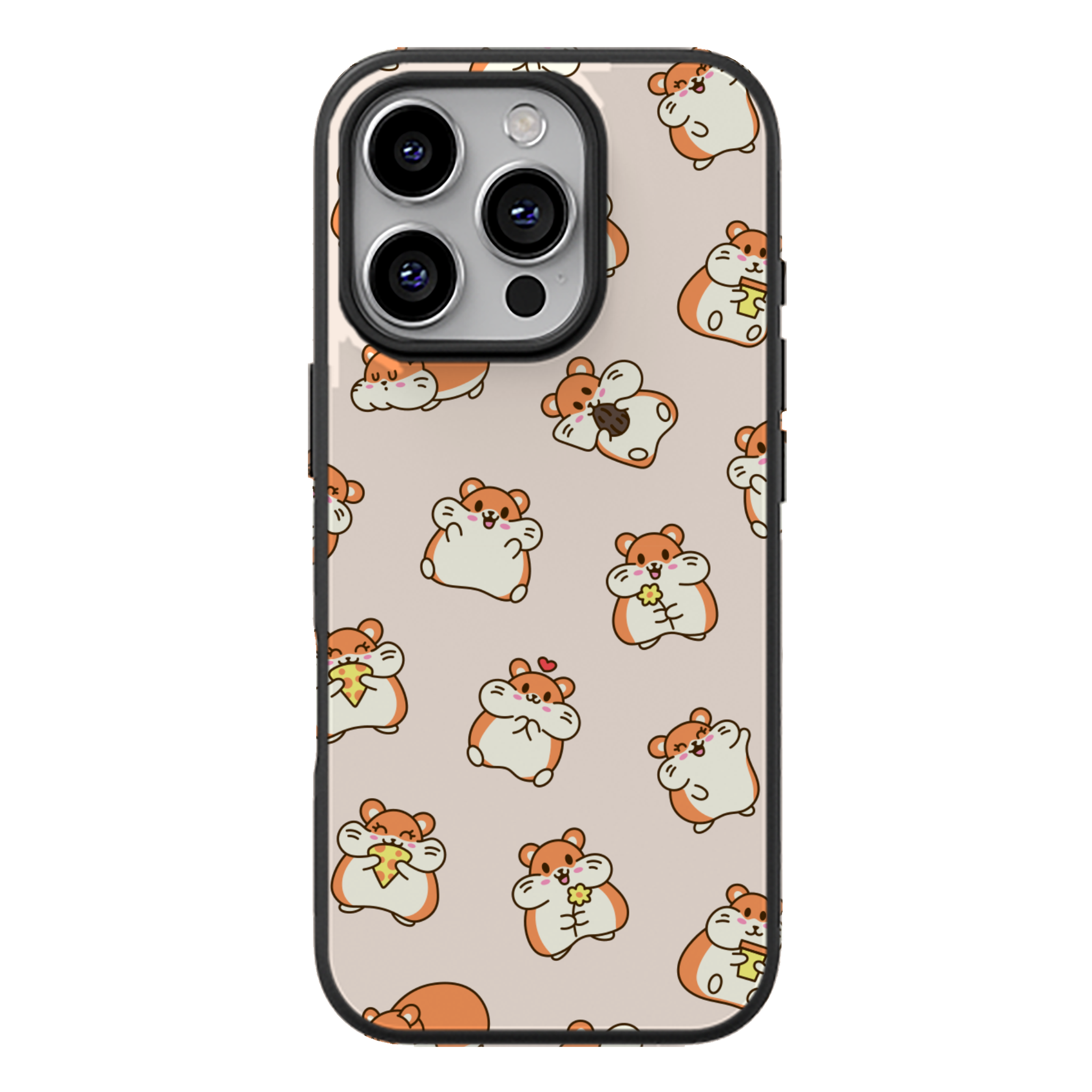 Happy Hamsters Glossy Phone Case | Winky Cats