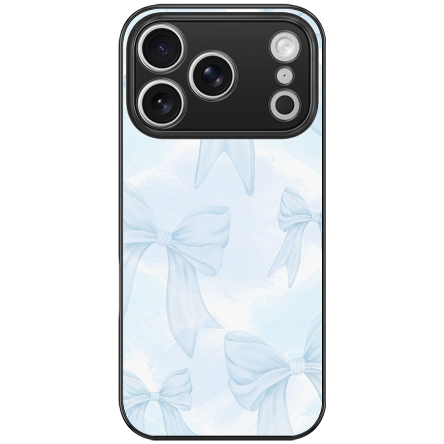 Dreamy Blue Bow Phone Case