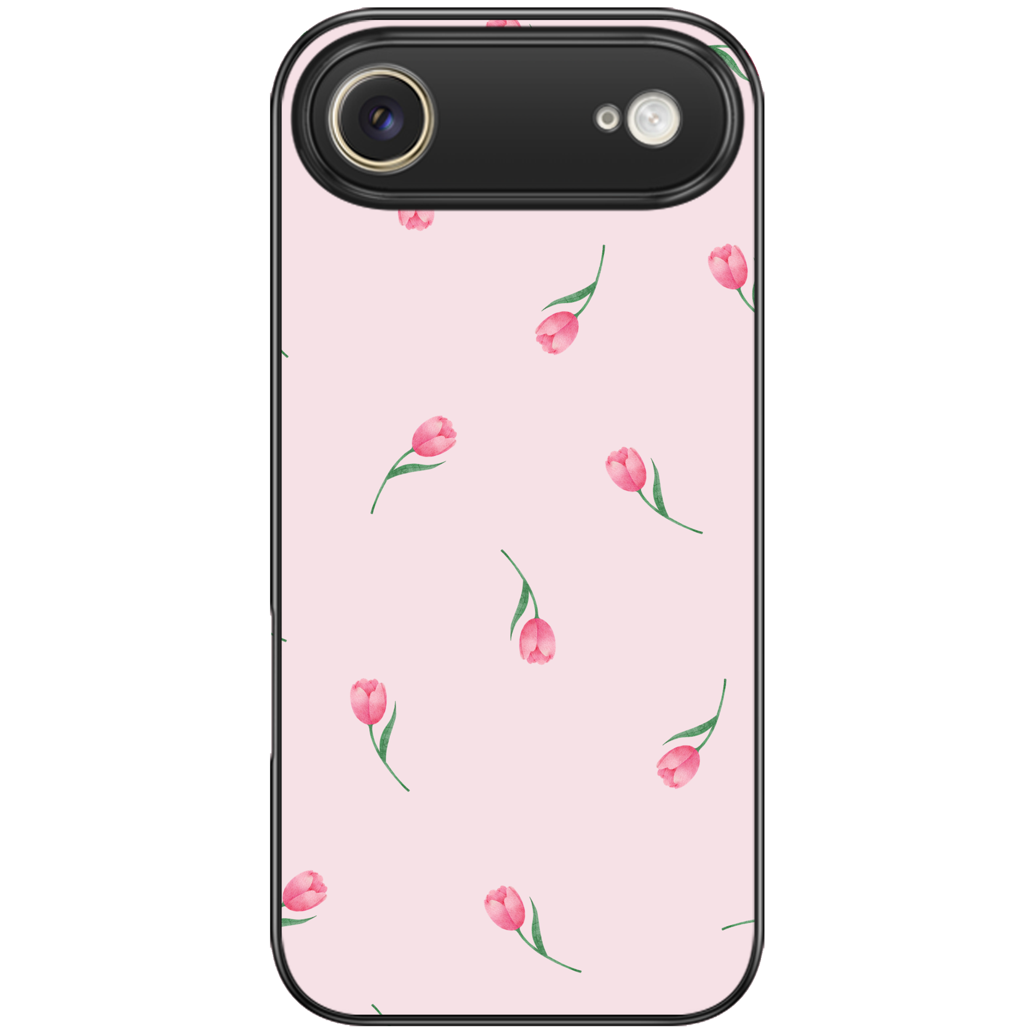 Pink Tulips Floral Phone Case | Winky Cats