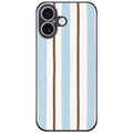Pastel Vertical Colour Block Stripes Glossy Phone Case | Winky Cats