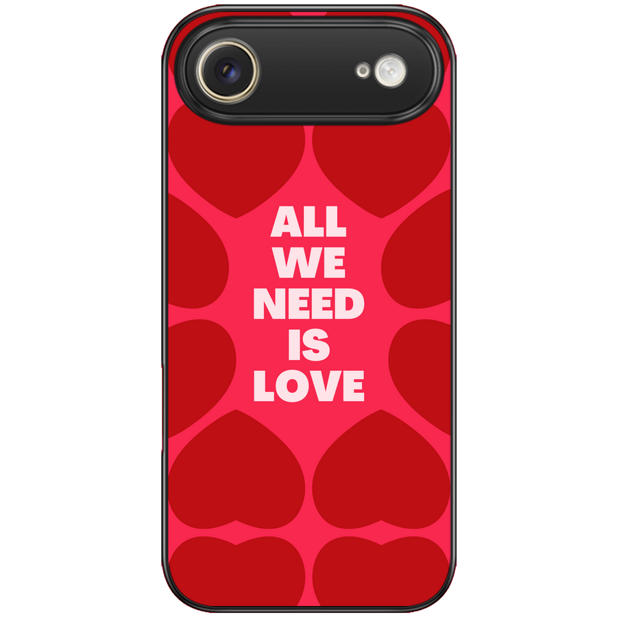 Red Hearts Aesthetic Phone Case
