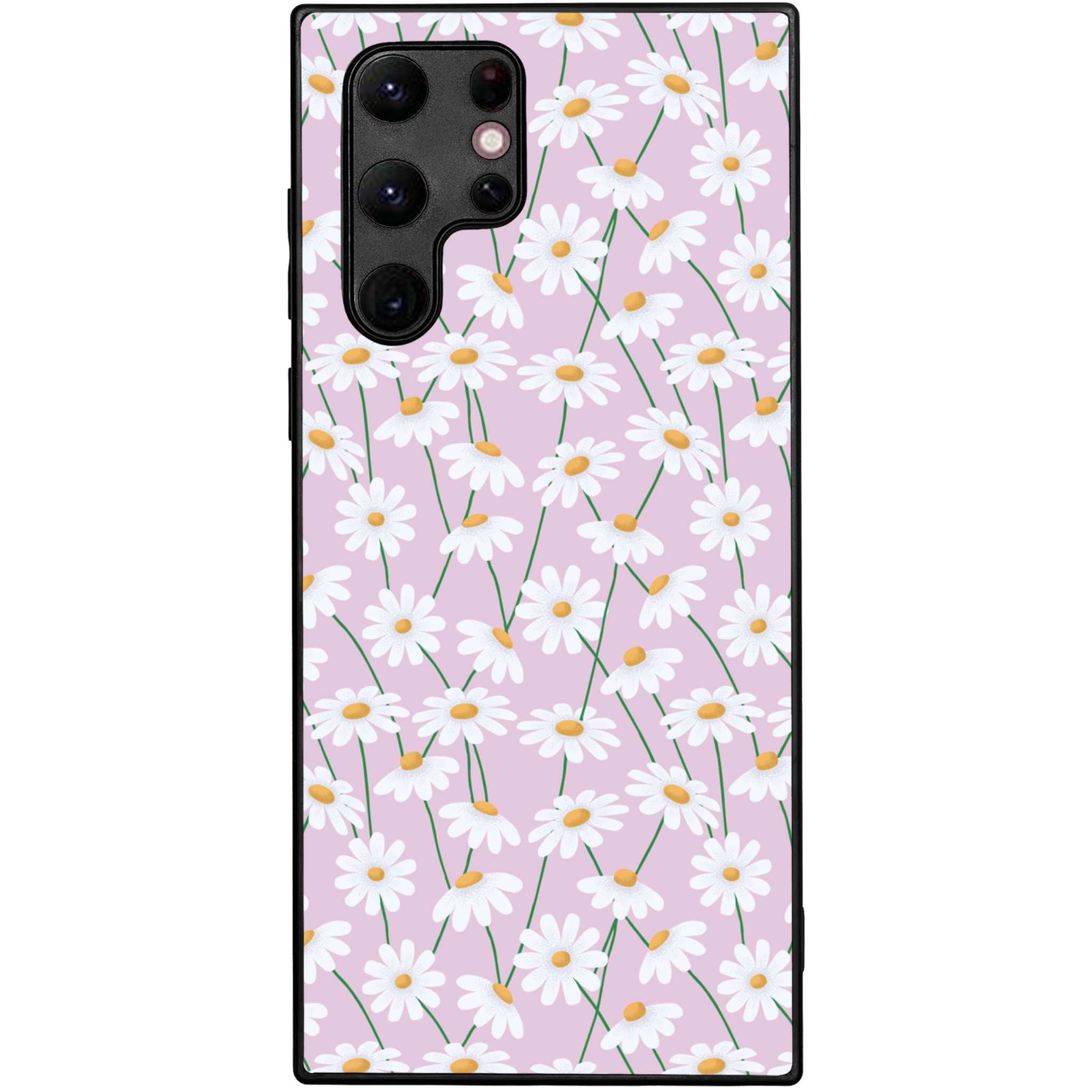 Lilac Daisies Floral Phone Case | Winky Cats