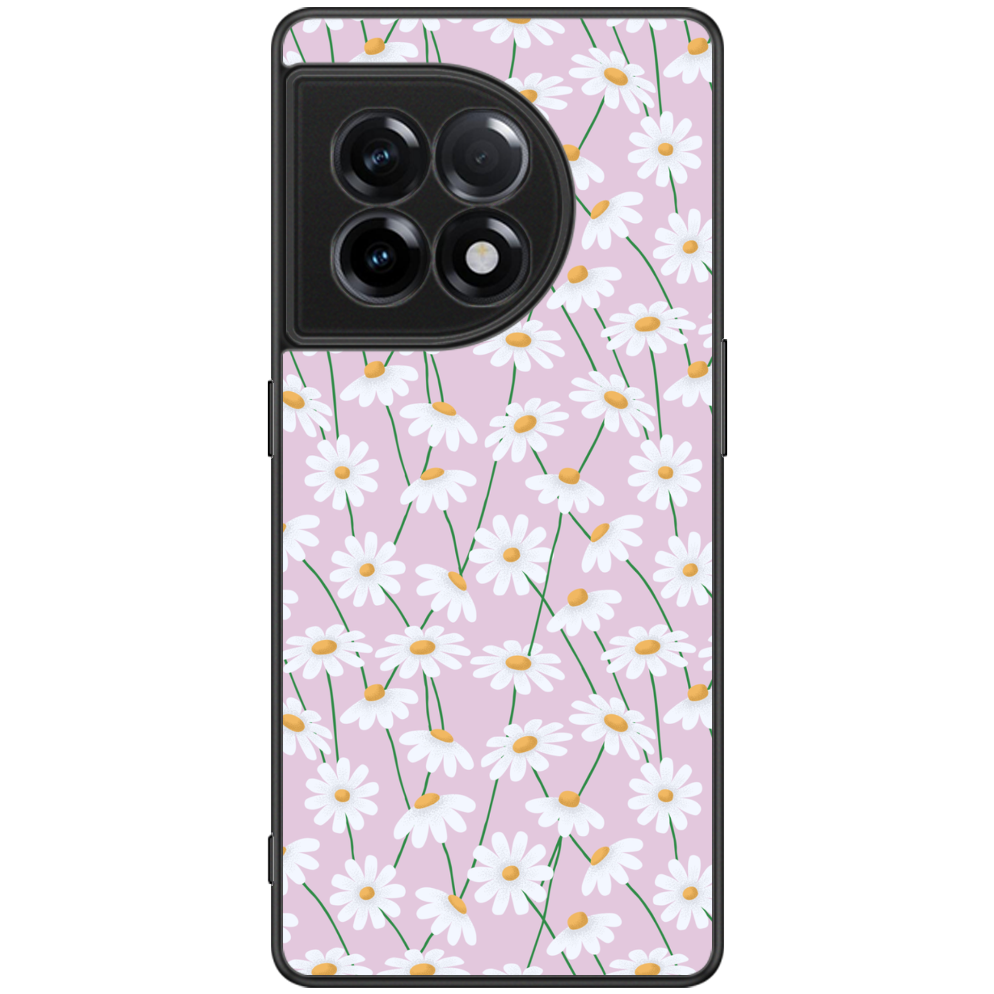 Lilac Daisies Floral Phone Case | Winky Cats