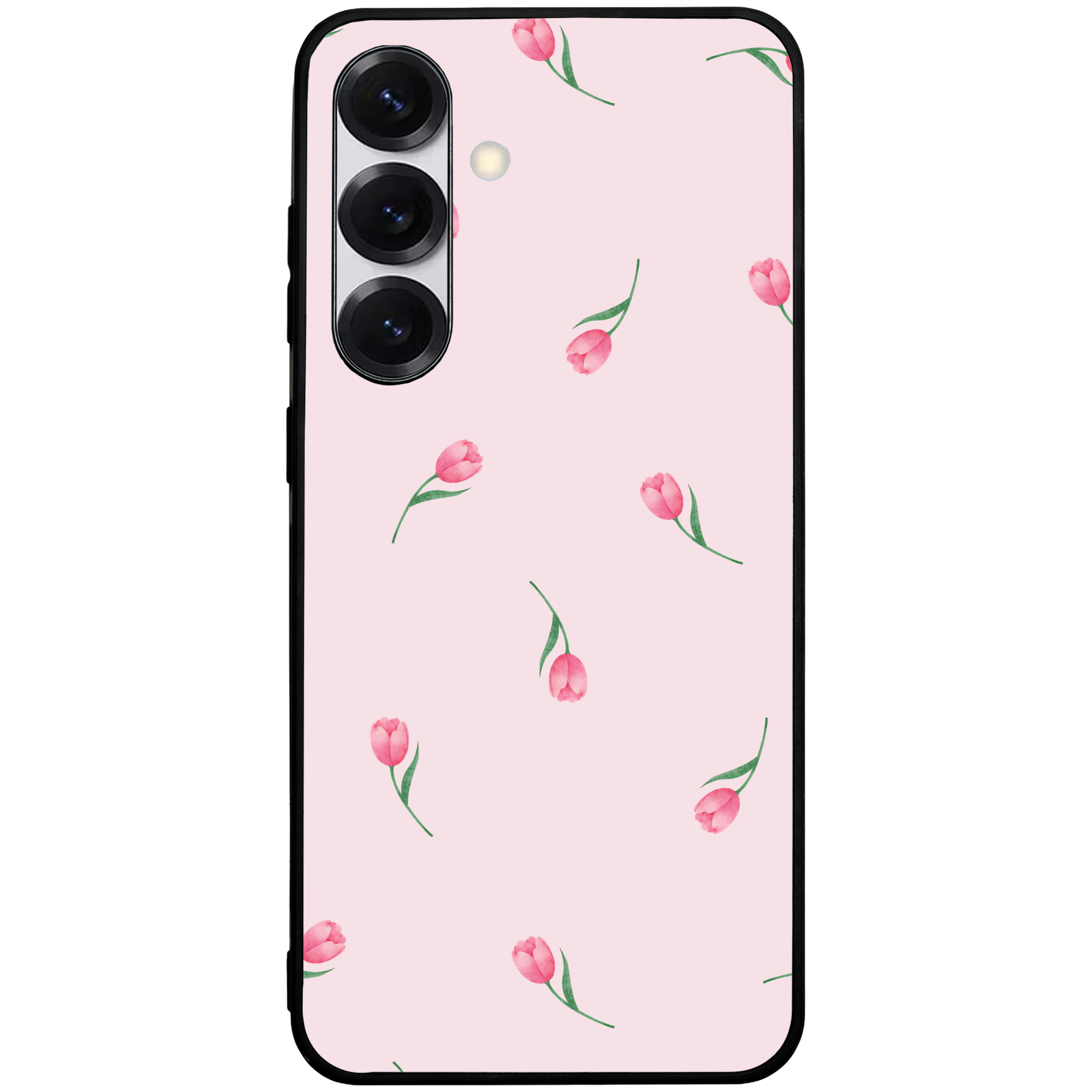Pink Tulips Floral Phone Case | Winky Cats