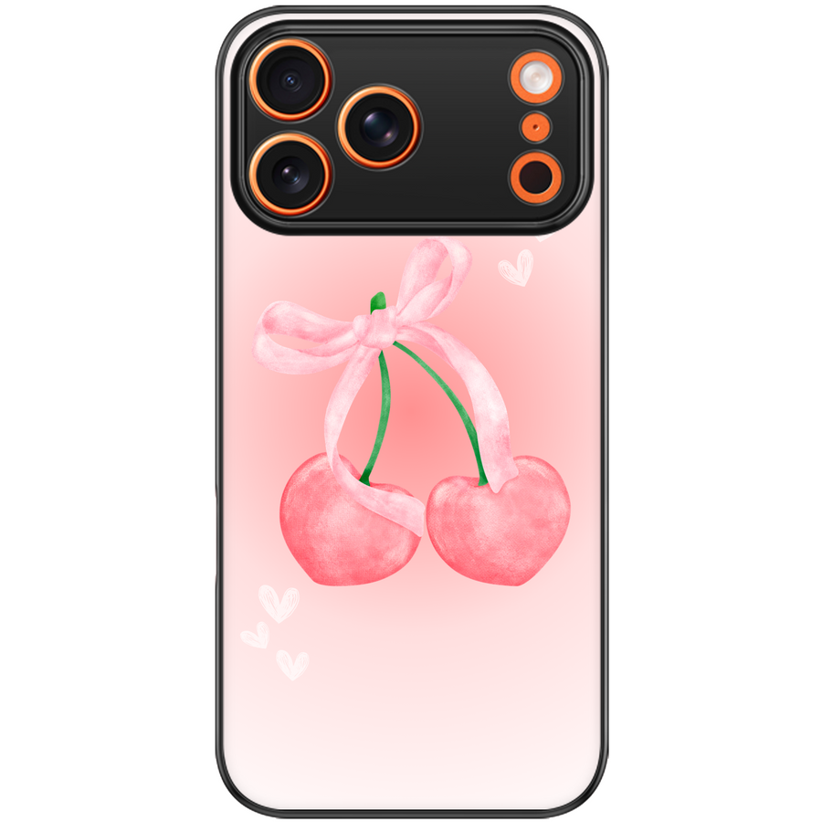 Coquette Cherry Aesthetic Phone Case