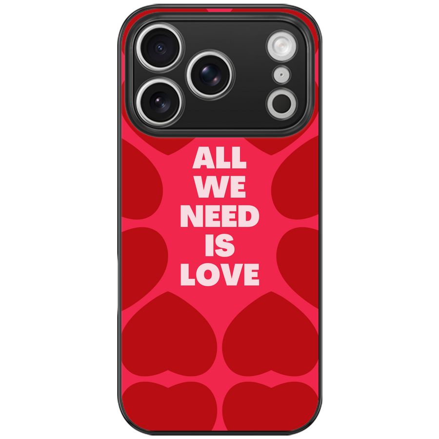 Red Hearts Aesthetic Phone Case