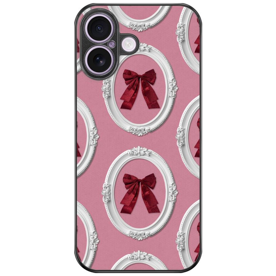 Vintage Framed Bow Phone Case