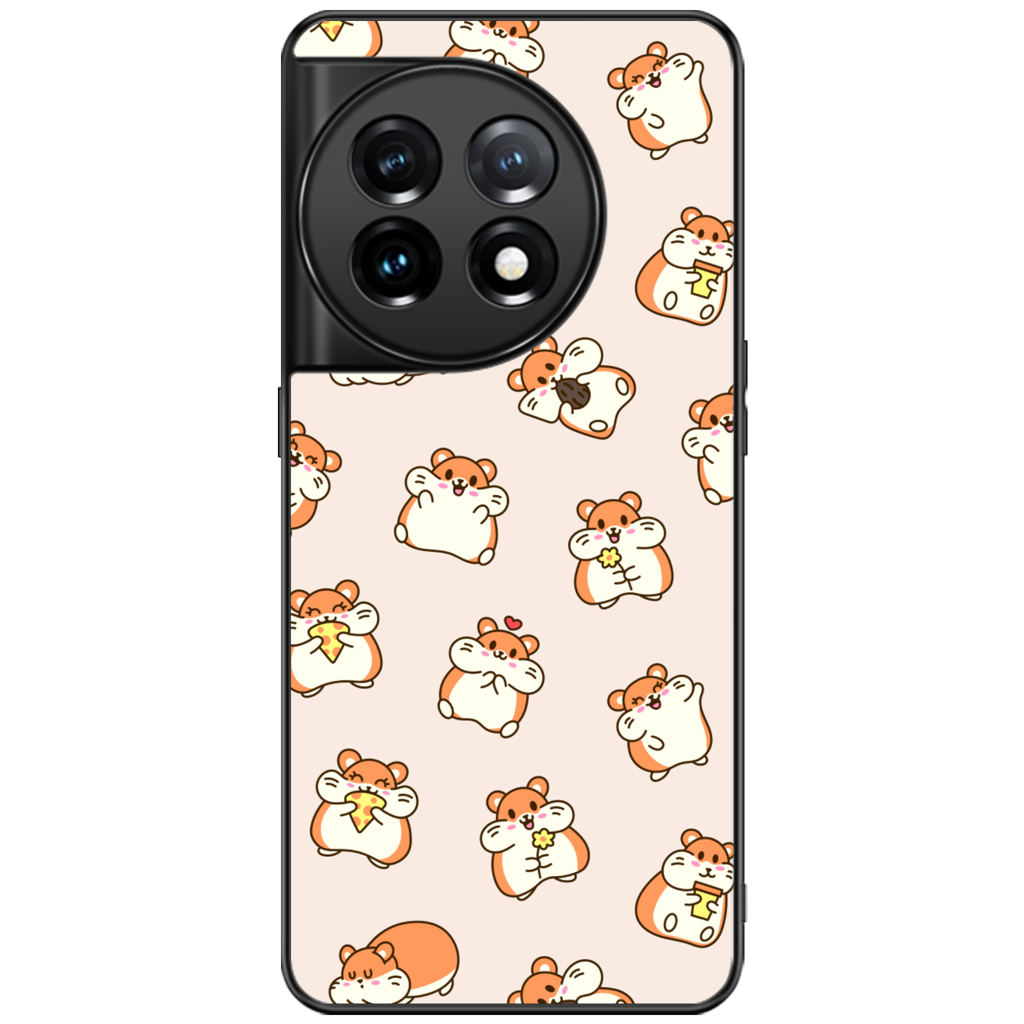 Happy Hamsters Glossy Phone Case | Winky Cats