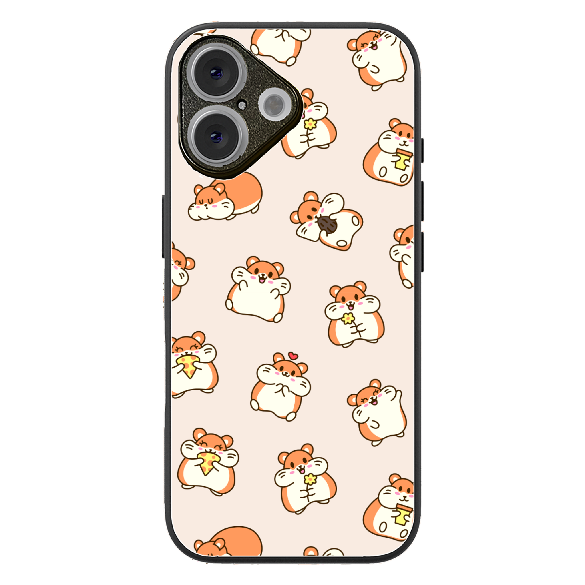 Happy Hamsters Glossy Phone Case | Winky Cats