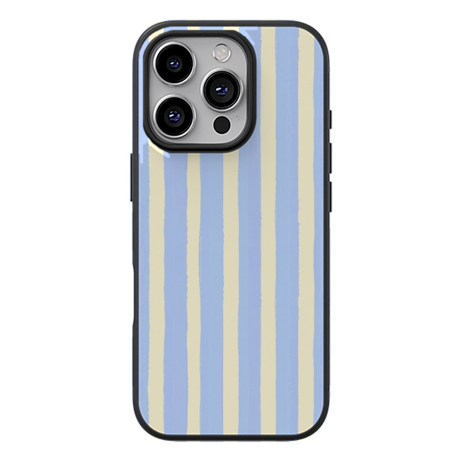 Blue Stripe Aesthetic Phone Case