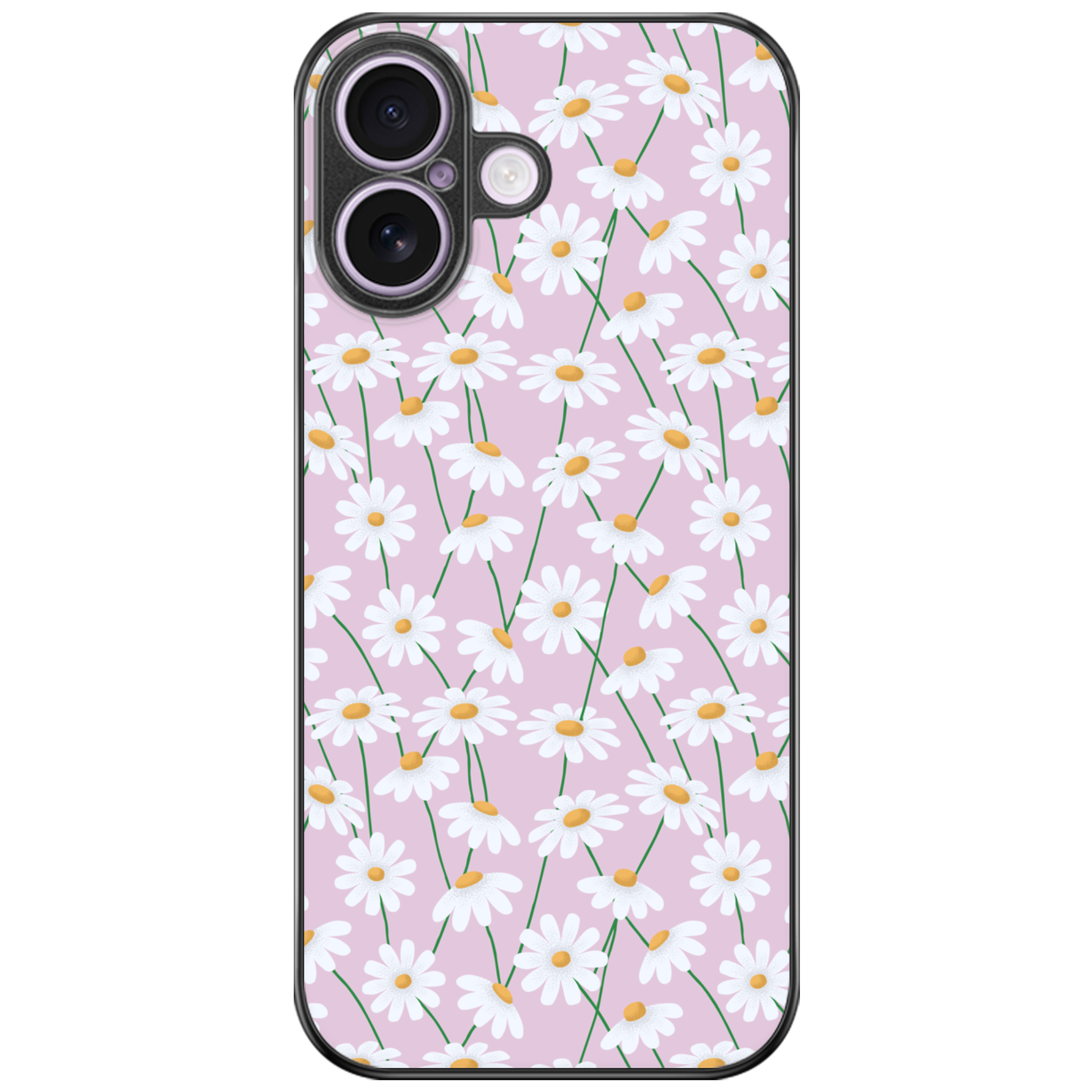 Lilac Daisies Floral Phone Case | Winky Cats