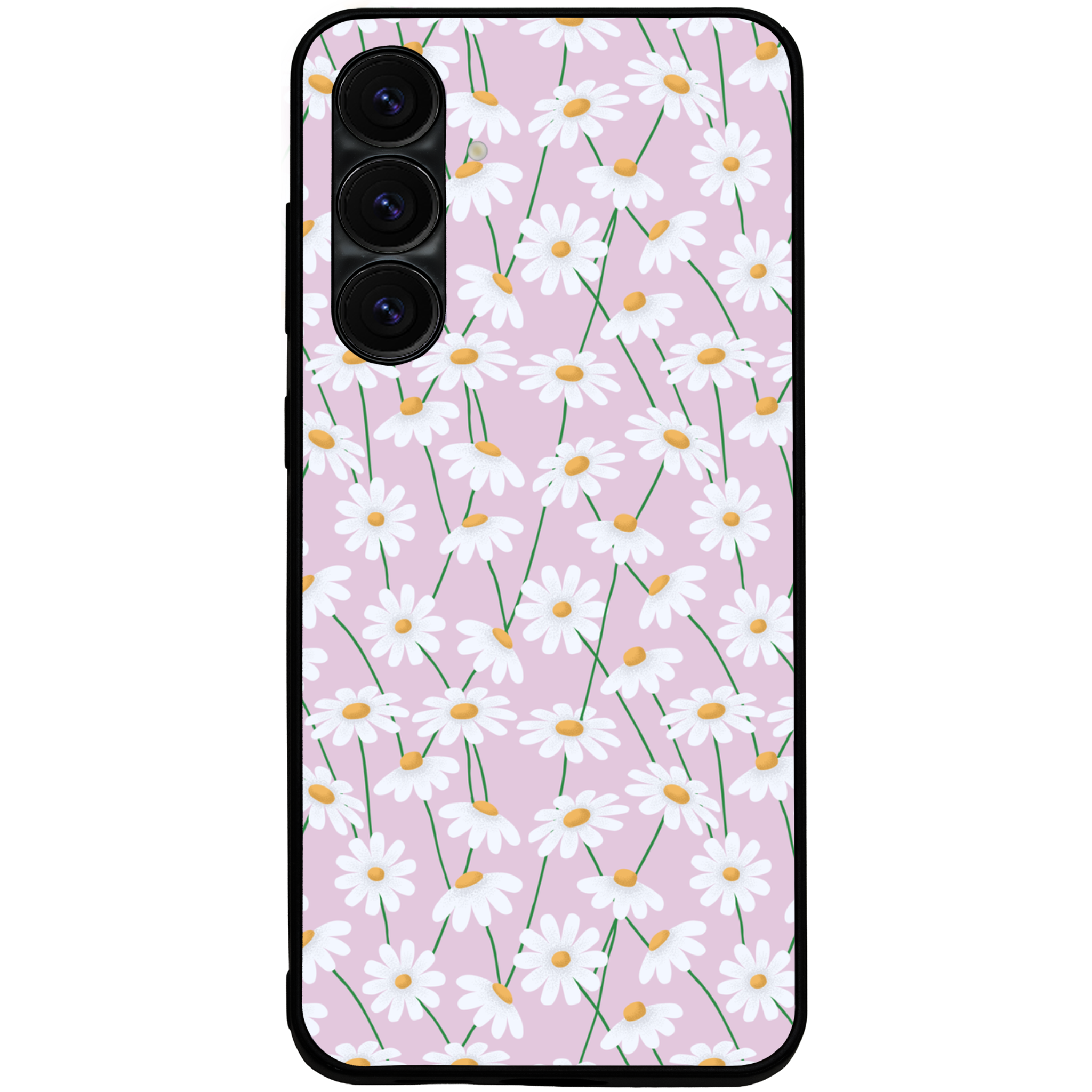 Lilac Daisies Floral Phone Case | Winky Cats