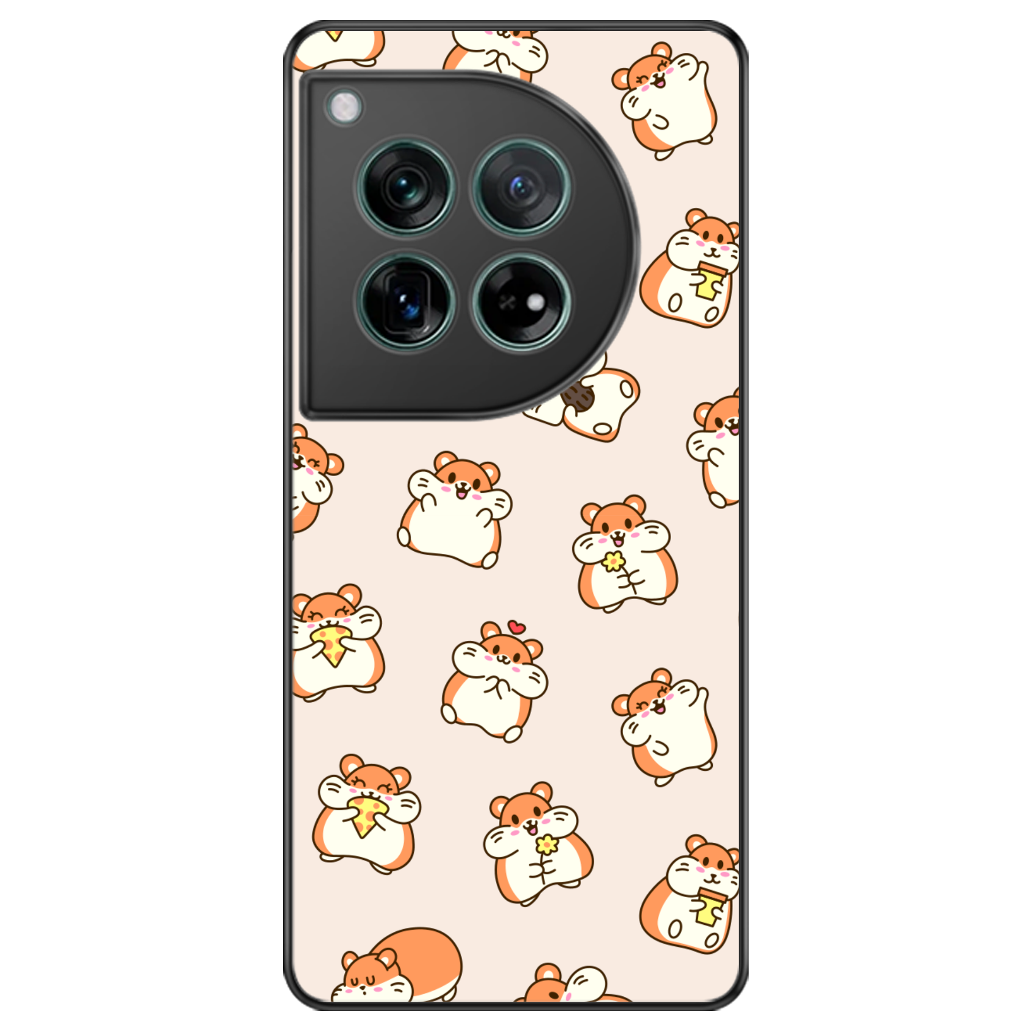 Happy Hamsters Glossy Phone Case | Winky Cats