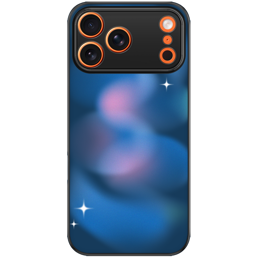 Blue Aura Aesthetic Phone Case
