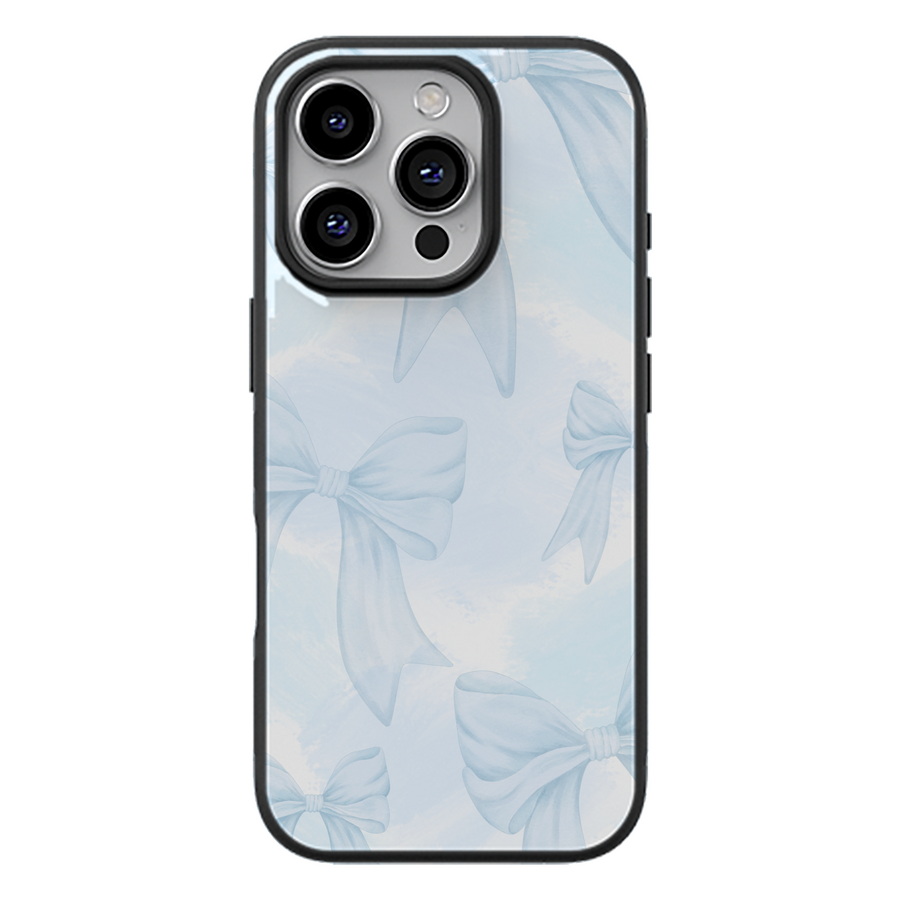 Dreamy Blue Bow Phone Case