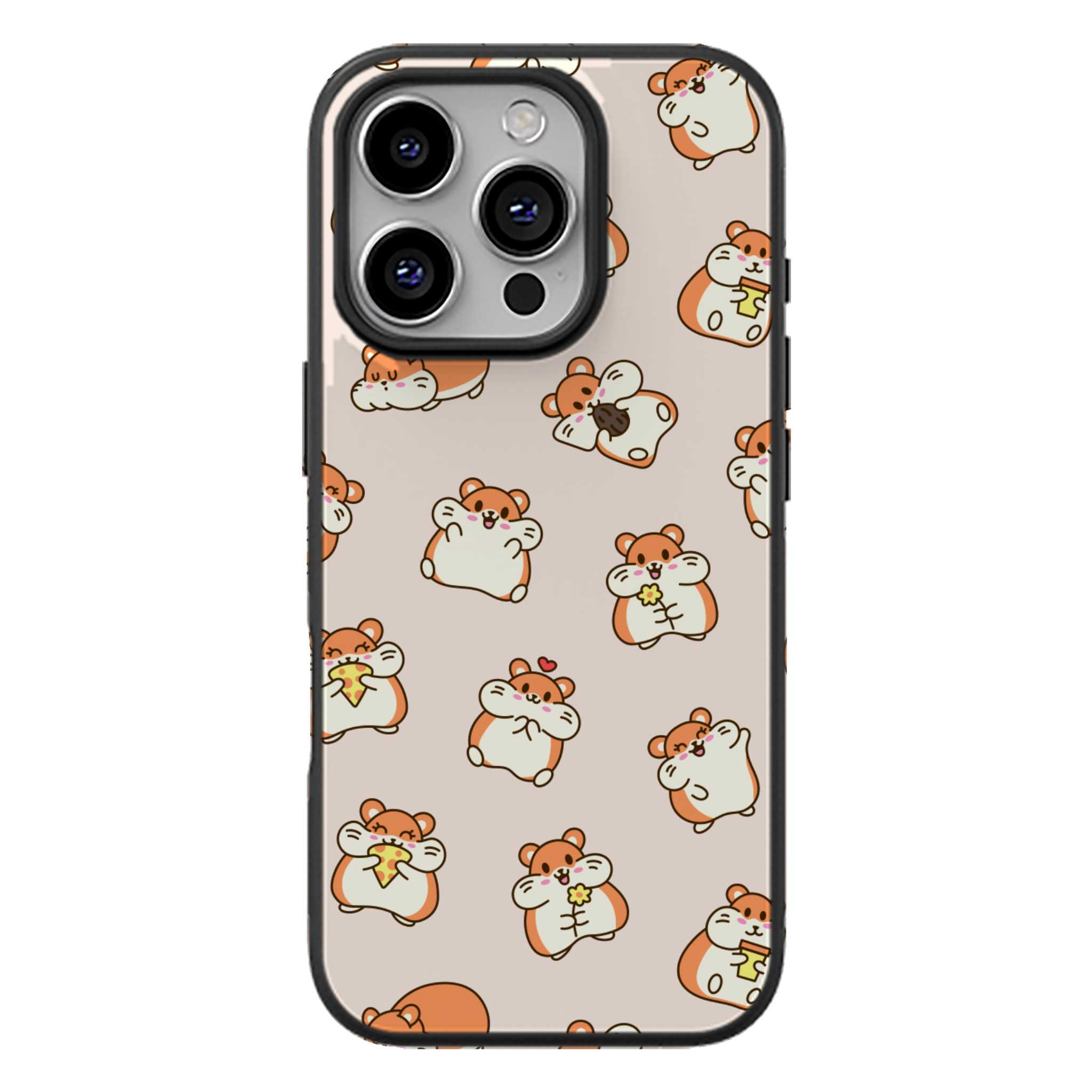 Happy Hamsters Glossy Phone Case | Winky Cats
