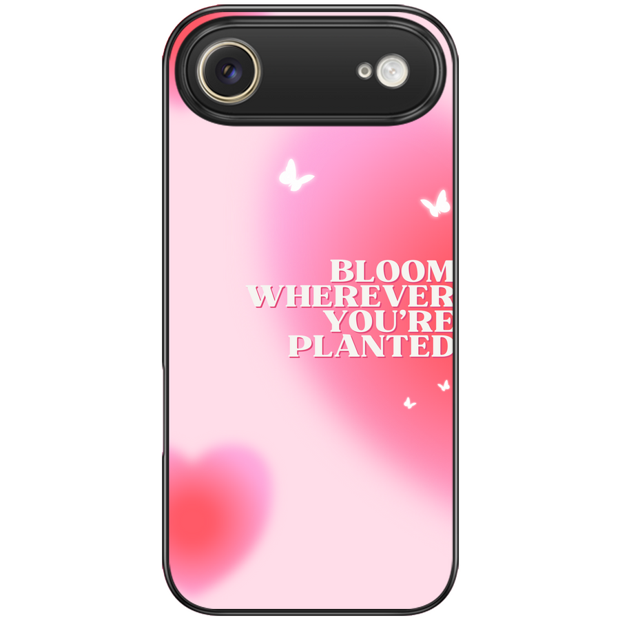 Pink Aura Butterfly Aesthetic Phone Case