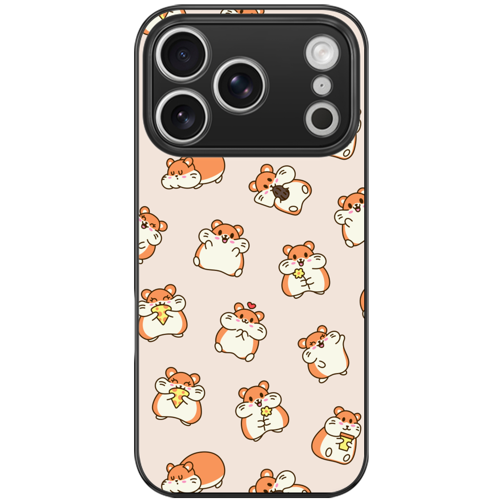 Happy Hamsters Glossy Phone Case | Winky Cats