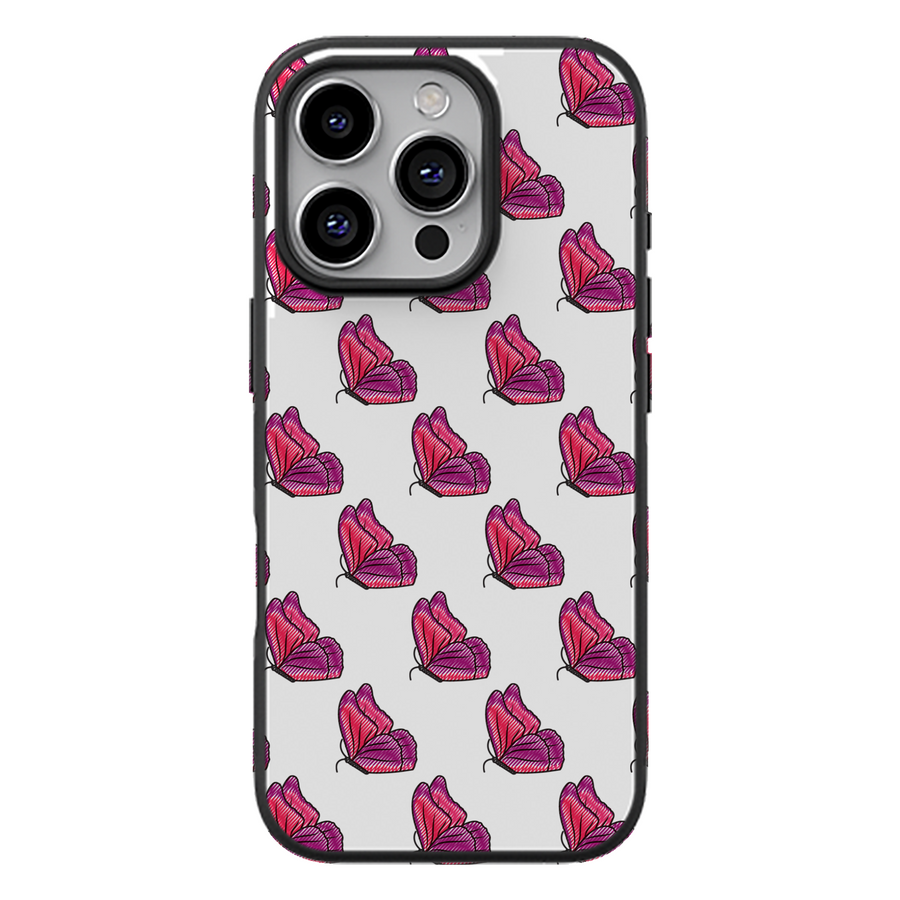 Crimson Wings Butterfly Phone Case