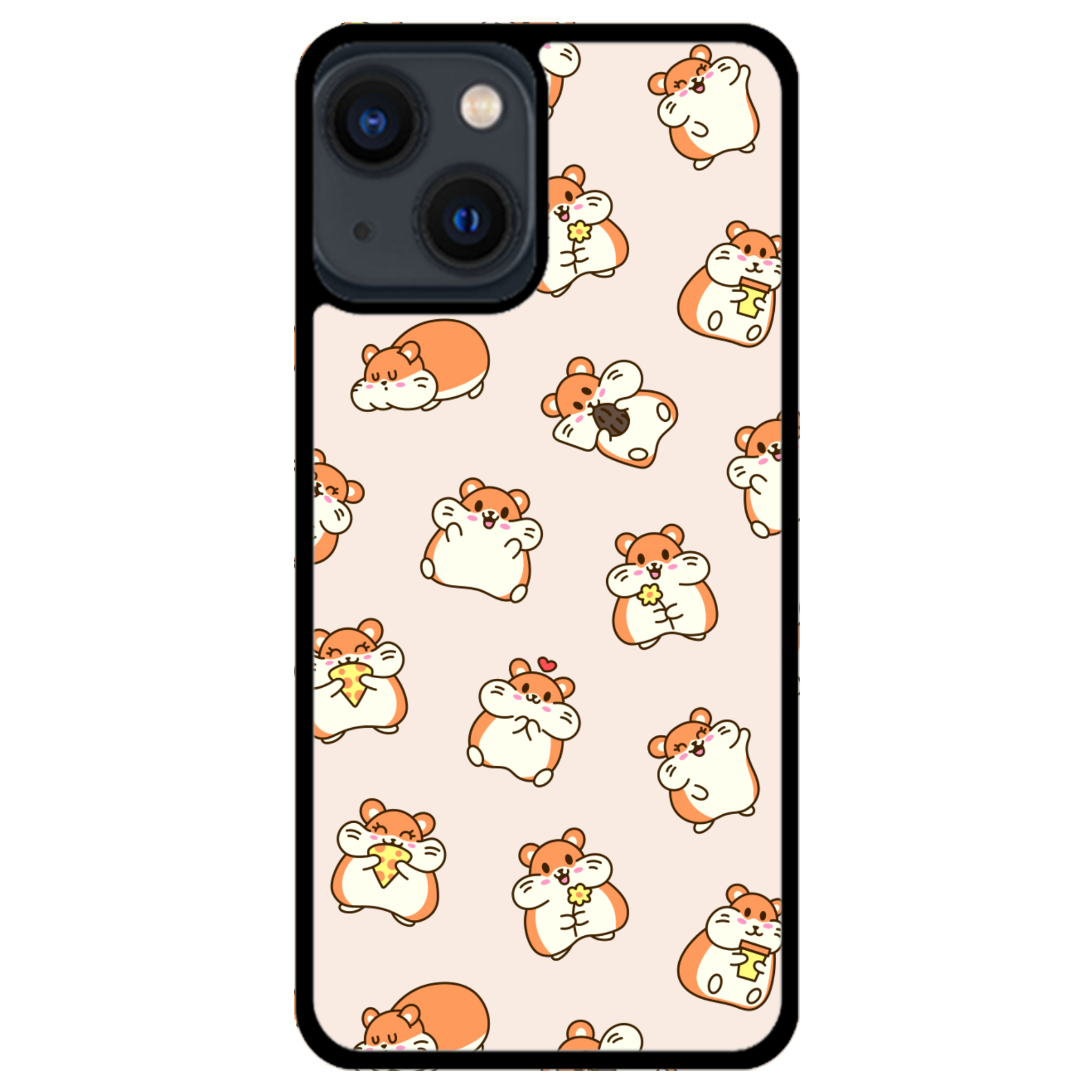 Happy Hamsters Glossy Phone Case | Winky Cats