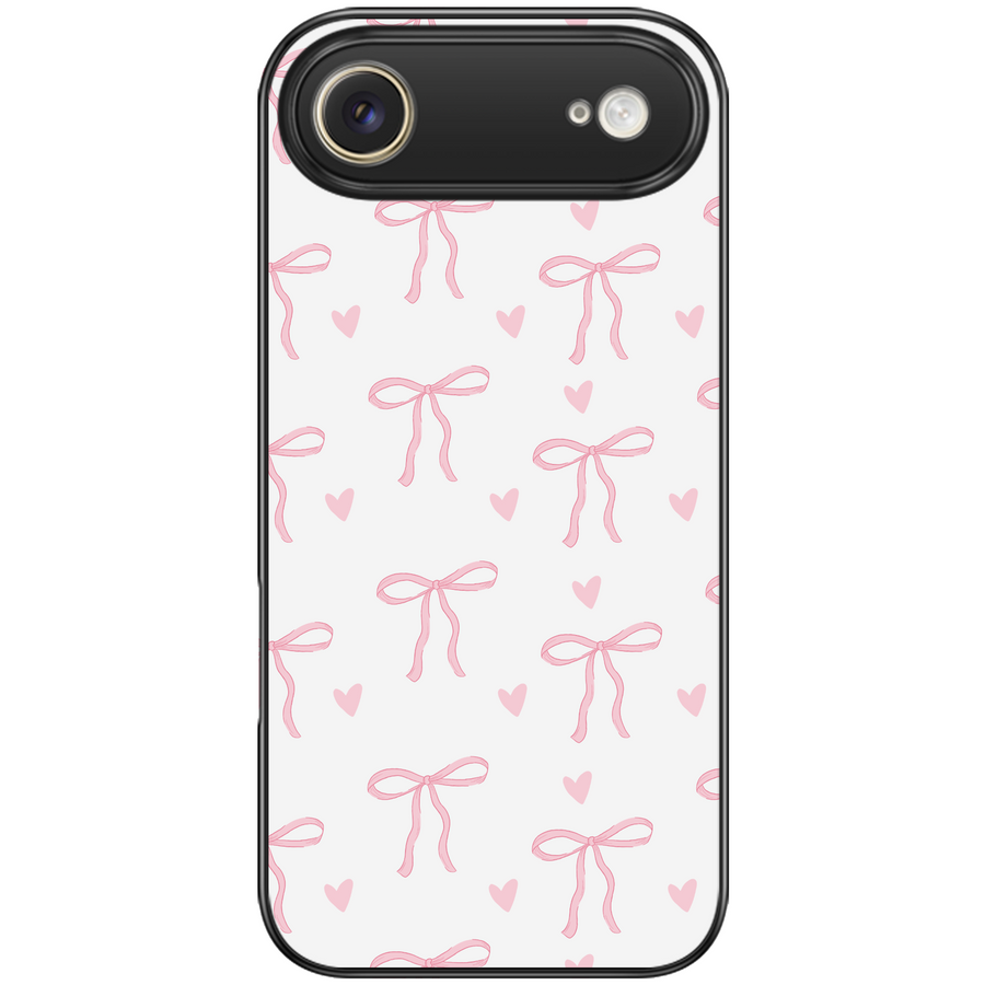 Blush Bows and Hearts Phone Case
