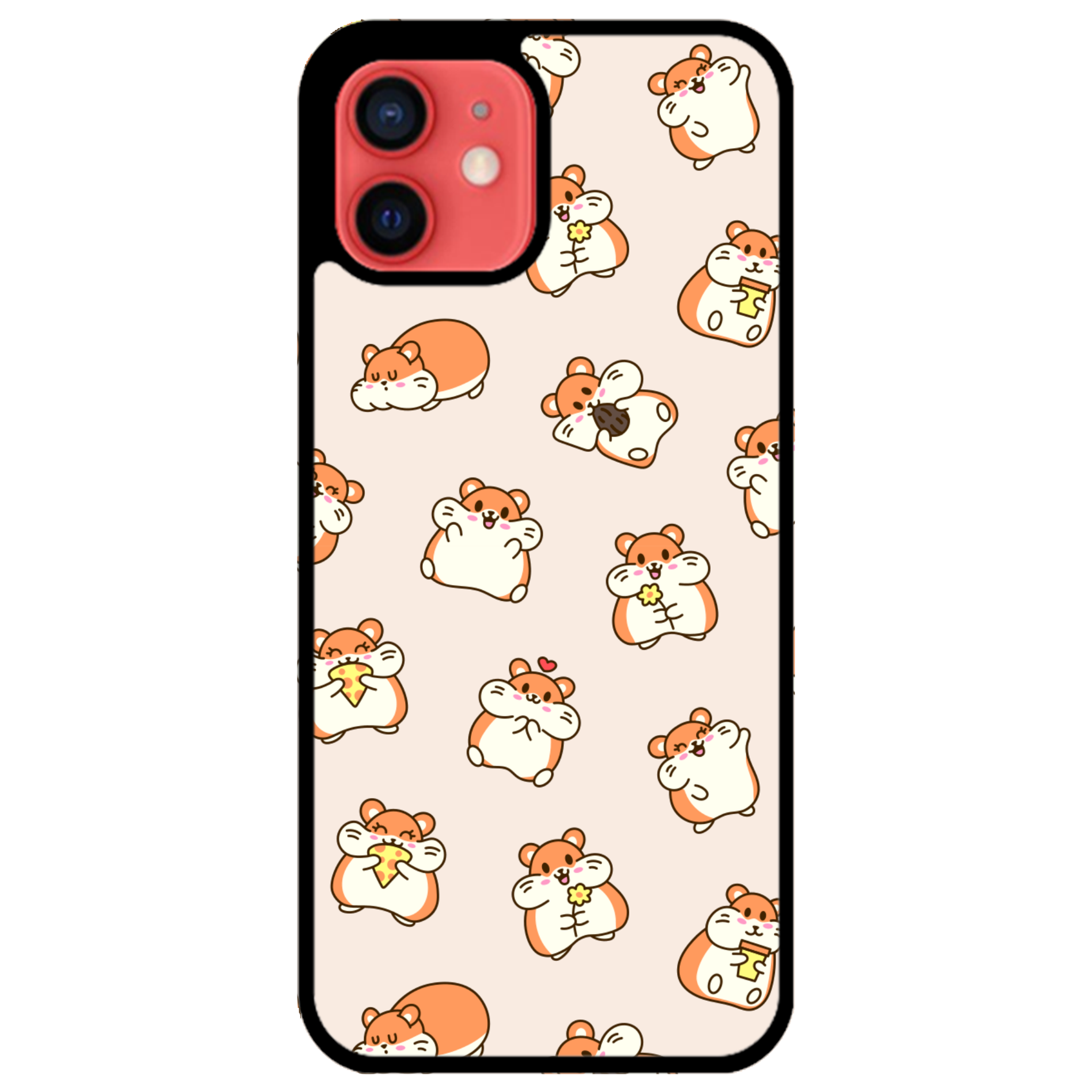 Happy Hamsters Glossy Phone Case | Winky Cats