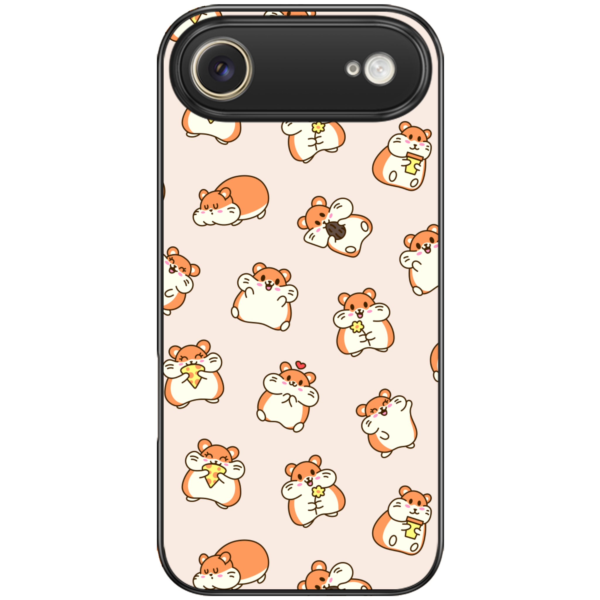 Happy Hamsters Glossy Phone Case | Winky Cats