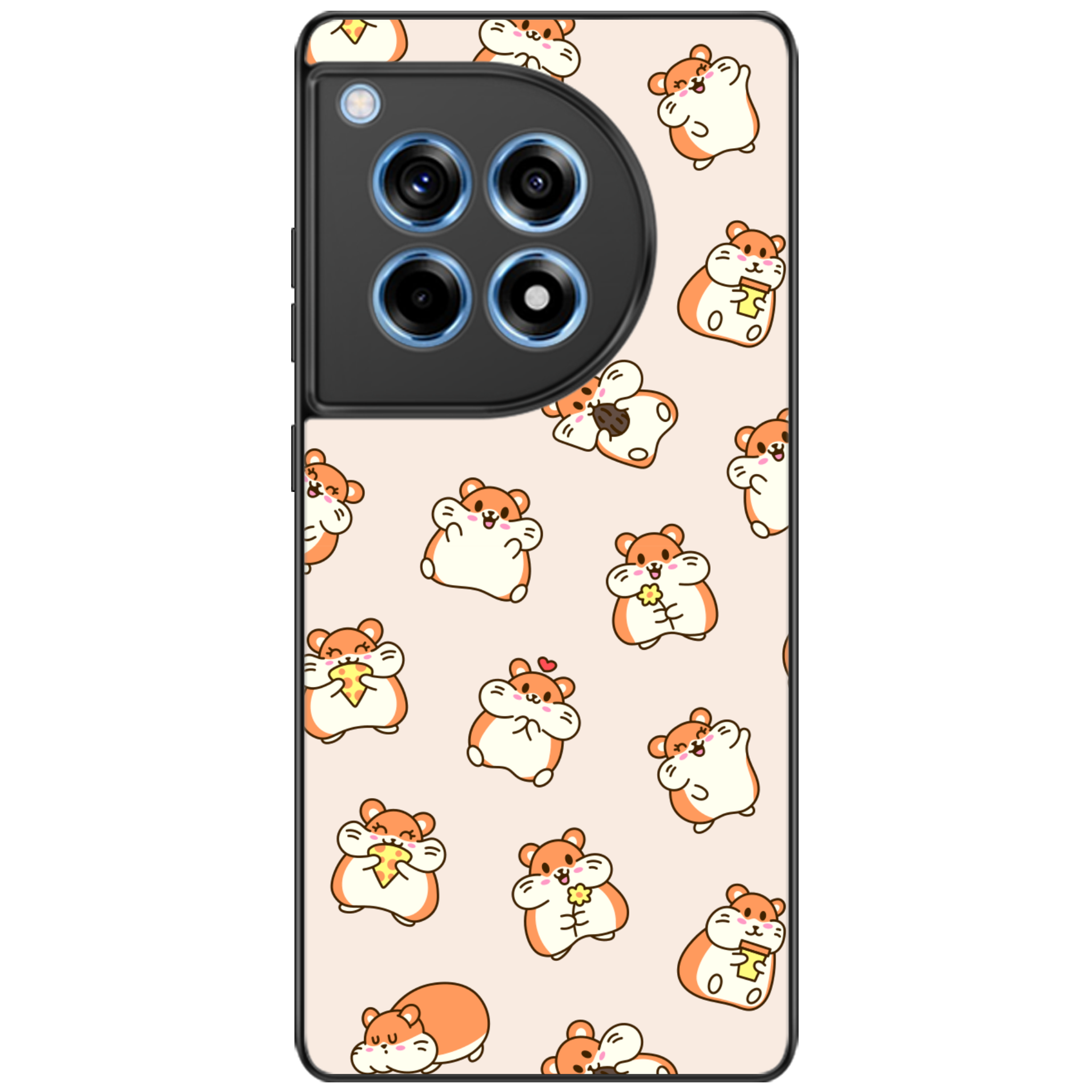 Happy Hamsters Glossy Phone Case | Winky Cats