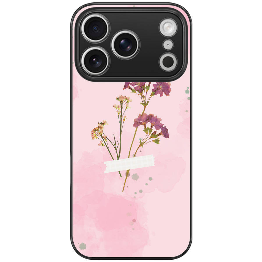Pink Floral Aesthetic Phone Case