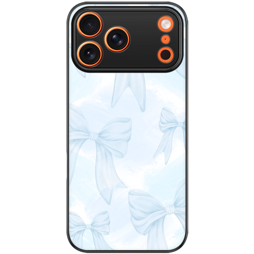 Dreamy Blue Bow Phone Case