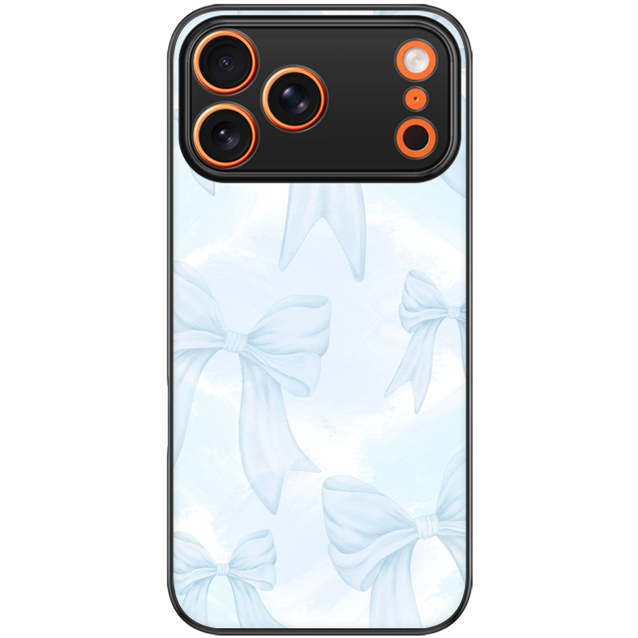 Dreamy Blue Bow Phone Case