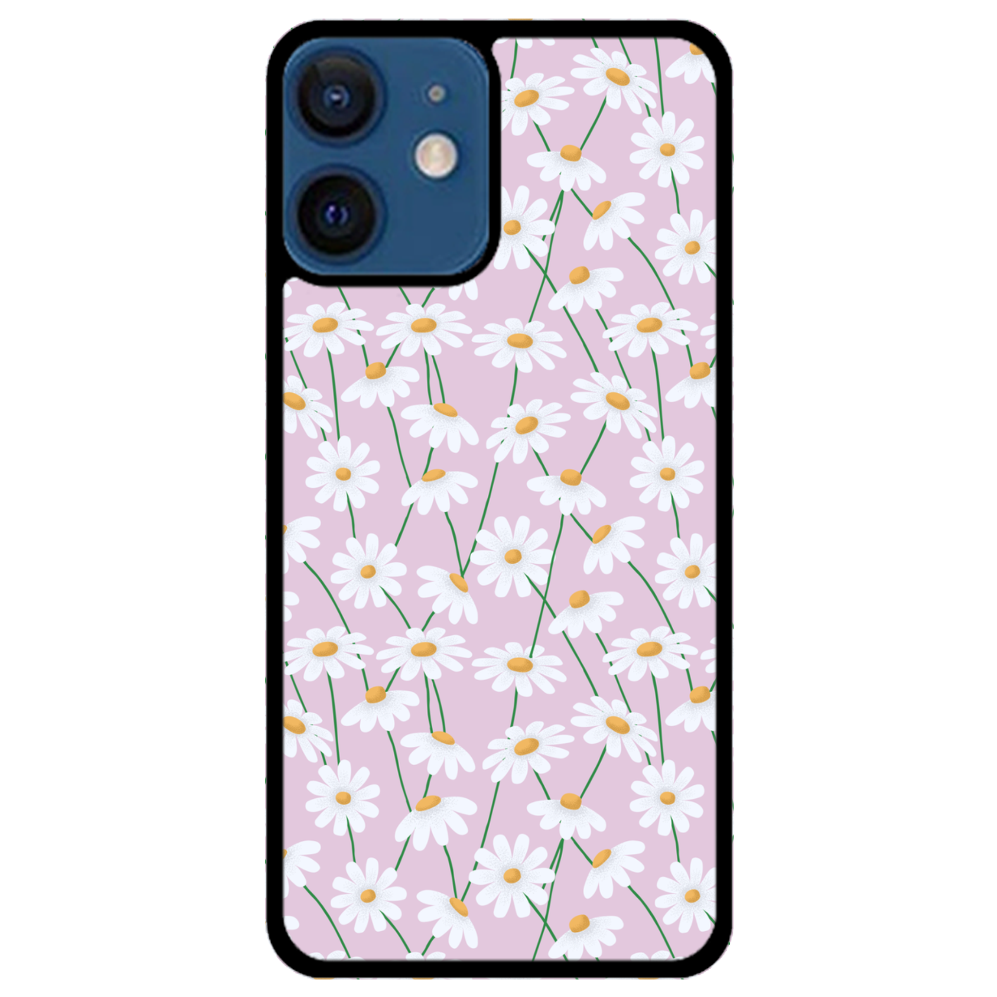 Lilac Daisies Floral Phone Case | Winky Cats
