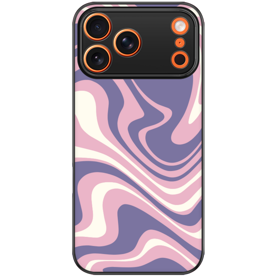 Purple Marble Aesthetic Phone Case