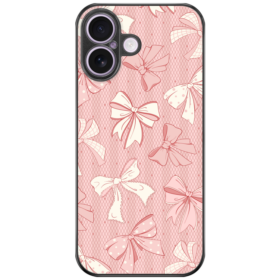 Powder Pink Bows Phone Case