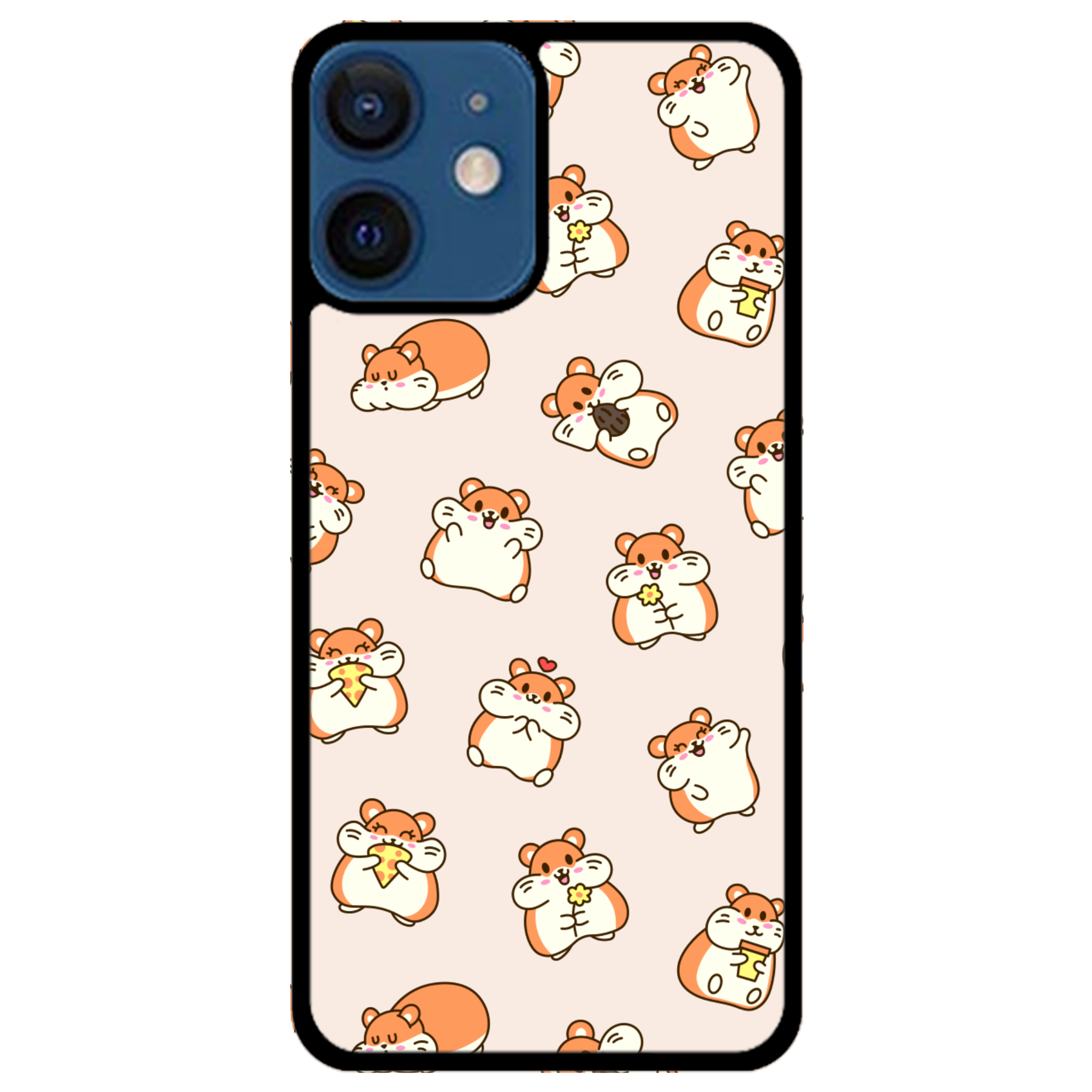 Happy Hamsters Glossy Phone Case | Winky Cats