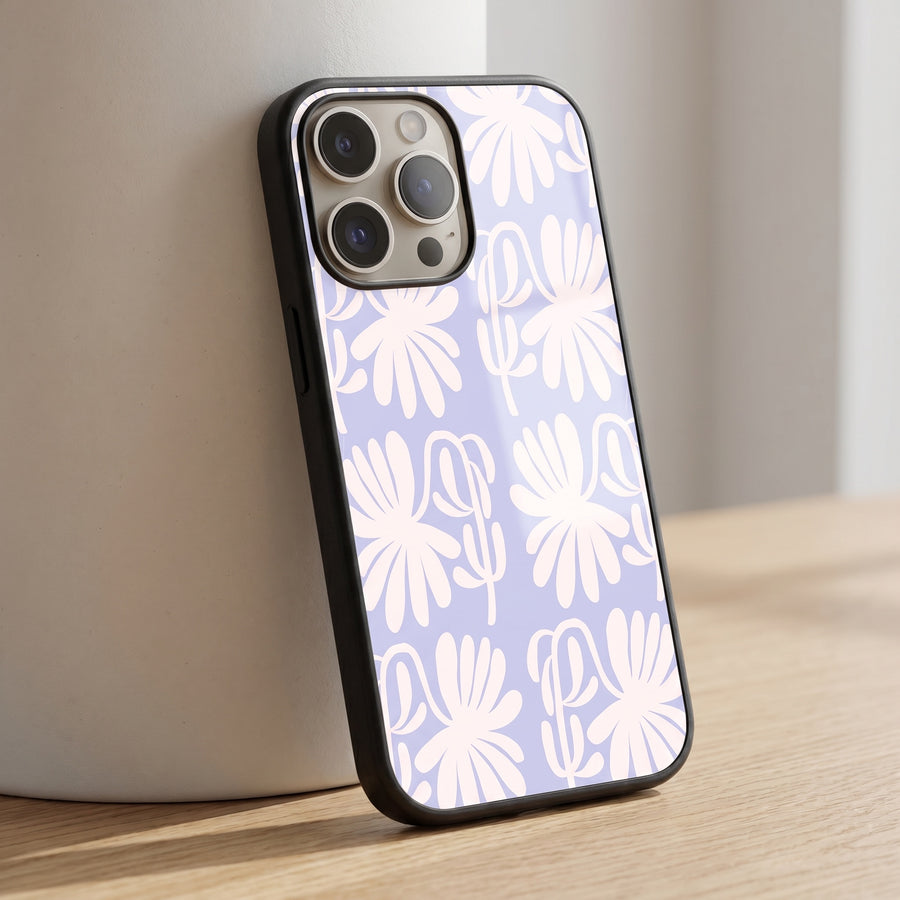 Lavender Floral Aesthetic Phone Case