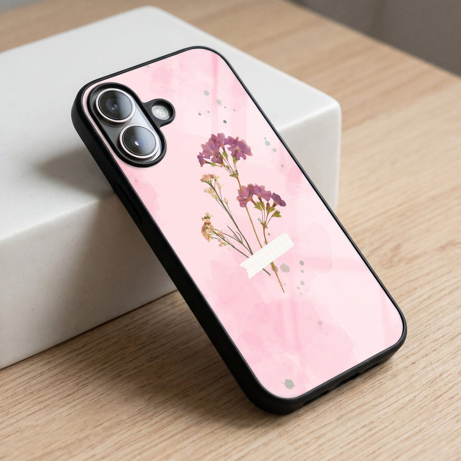 Pink Floral Aesthetic Phone Case
