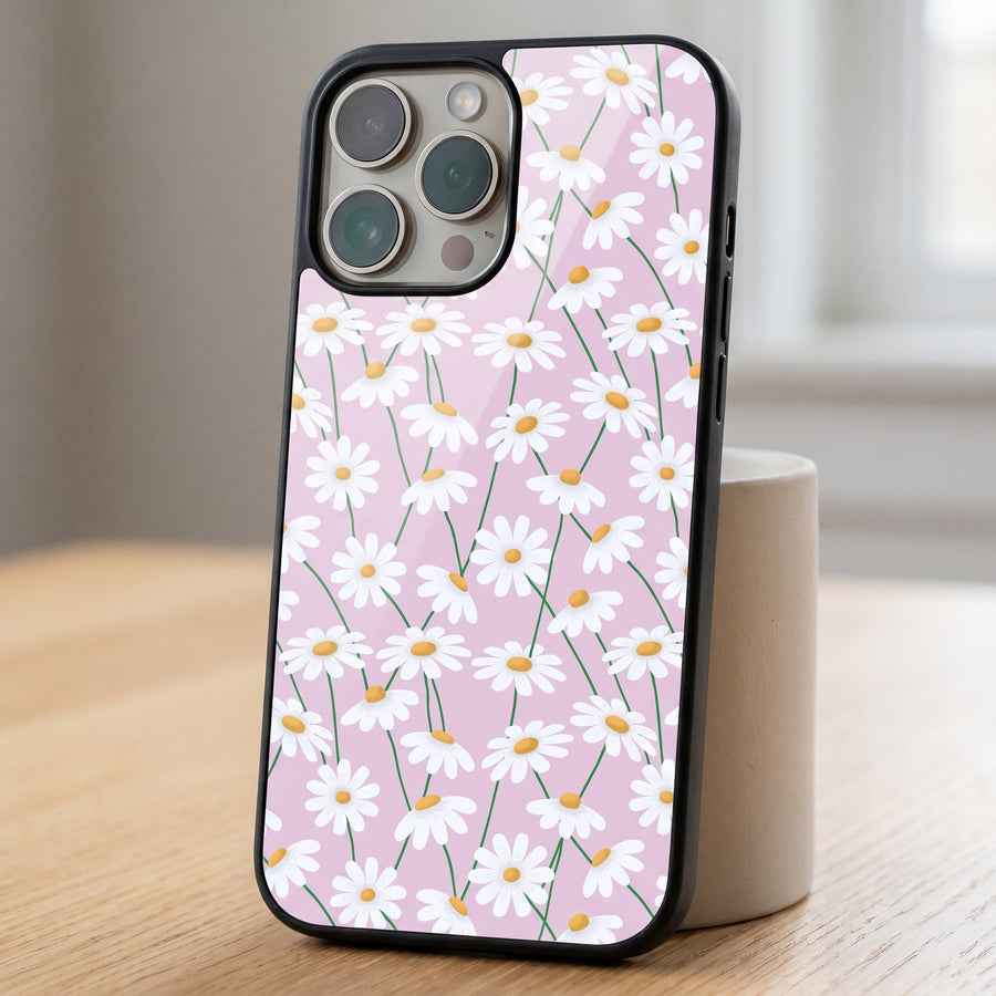 Lilac Daisy Aesthetic Phone Case